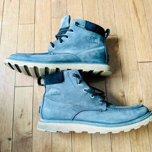Sorel Madson Moc toe Boots. Mens 9.5